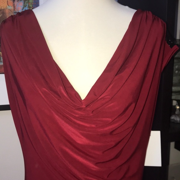 ⭐️SALE⭐️ Red Dress with Lace back NWT - Picture 2 of 8